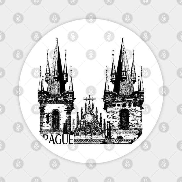 Prague Magnet by TravelTs